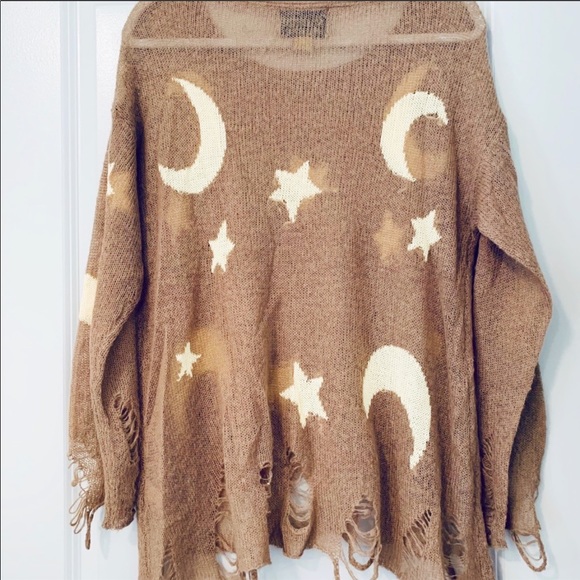 Wildfox Moon 🌙 & Stars ⭐️ Sweater - Picture 5 of 6